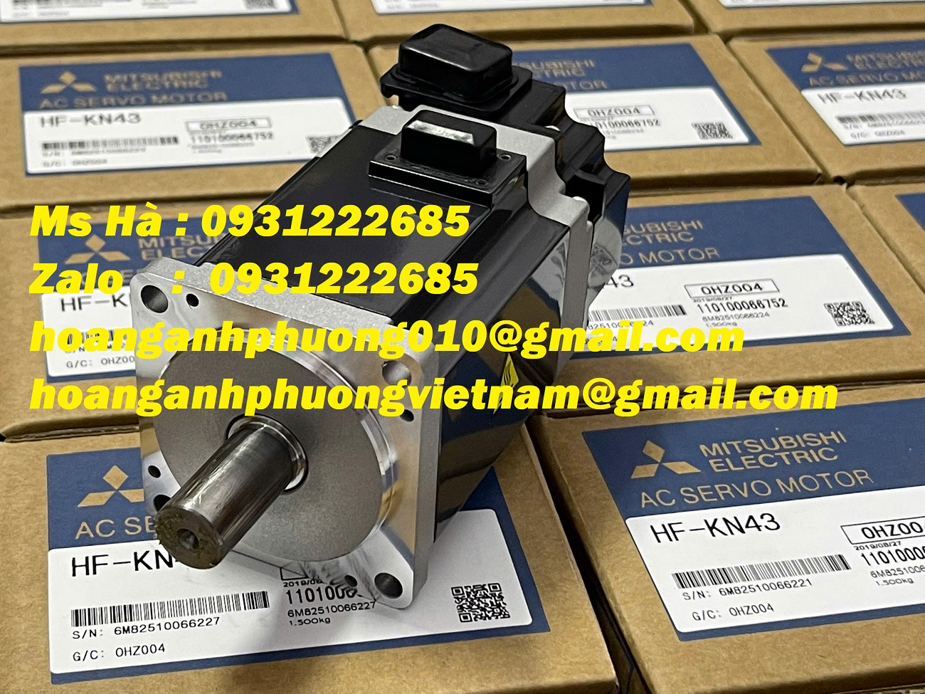 Động cơ điều khiển chính xác dòng mitsubishi HF-KN43